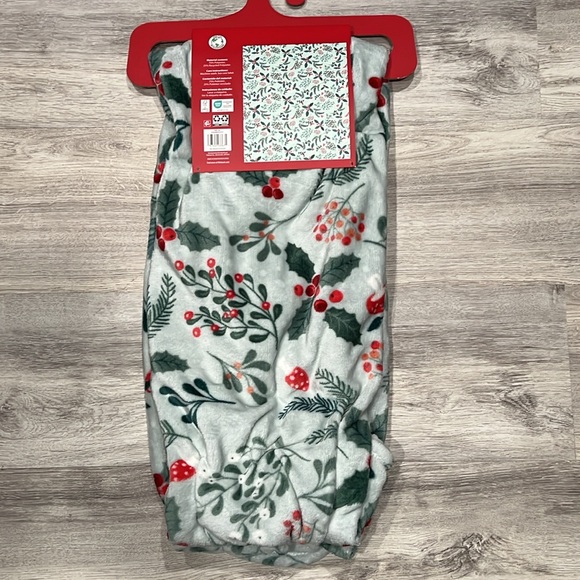 Holiday Time Velvet Plush Throw Blanket NWT - Picture 3 of 3